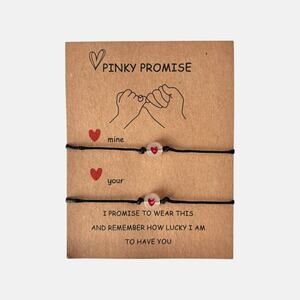 Promise Glow in the Dark Couple Bracelets